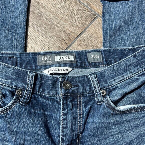 BKE Jake Straight Leg Jeans Men’s Size 32s - Picture 3 of 7
